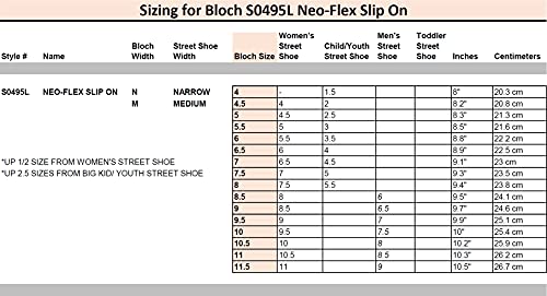 Bloch Neo-Flex Women's Tan Leather Jazz Dance Shoes Slip-On - Size 8