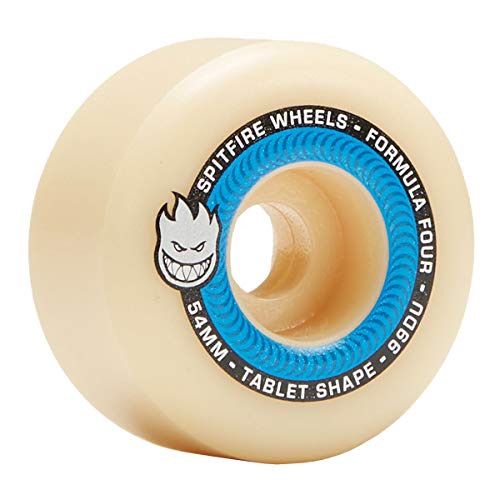 Spitfire Formula F4 54mm 99a Skateboard Wheels - Tablets Shape