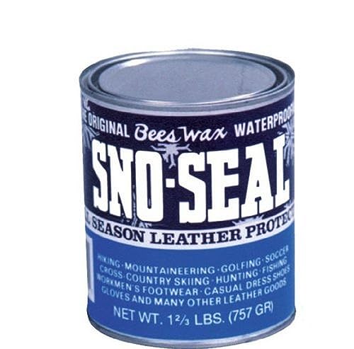 Atsko Sno-Seal Original Beeswax Waterproofing (1-Quart Can) – 2 Pound Pack