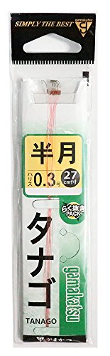 Gamakatsu Half Moon Threaded Fishing Hook - Assorted Sizes, Pack of 10
