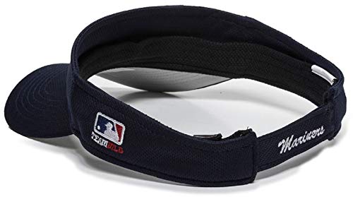 Seattle Mariners Navy Blue Mesh Golf Visor Hat - Adjustable