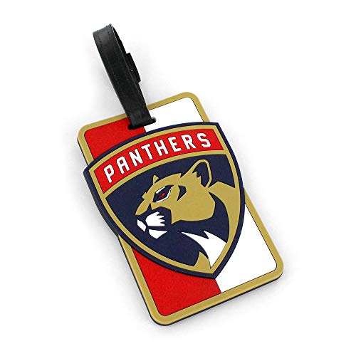 Florida Panthers Soft Bag Tag - High-Quality PU Leather