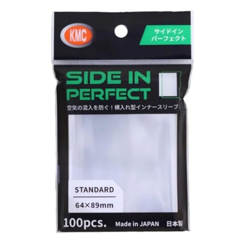 Standard Perfect Card Sleeves - Side-in, 100 Count