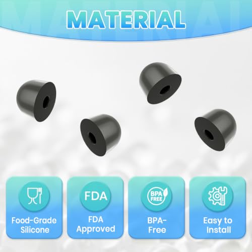 4 Pack Replacement Rubber Stoppers for Contigo Travel Mugs
