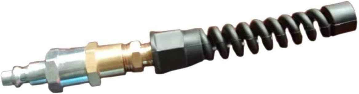 Z-Flex 1/4in. x 100ft. Reinforced Polyurethane Air Hose with Ball Coupler & Safety Plug - 300 PSI