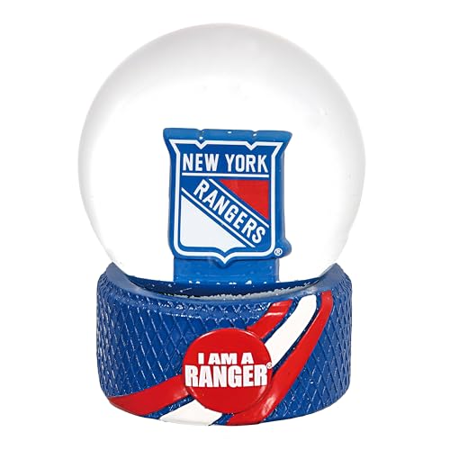 New York Rangers Snow Globe - Officially Licensed Christmas Decoration