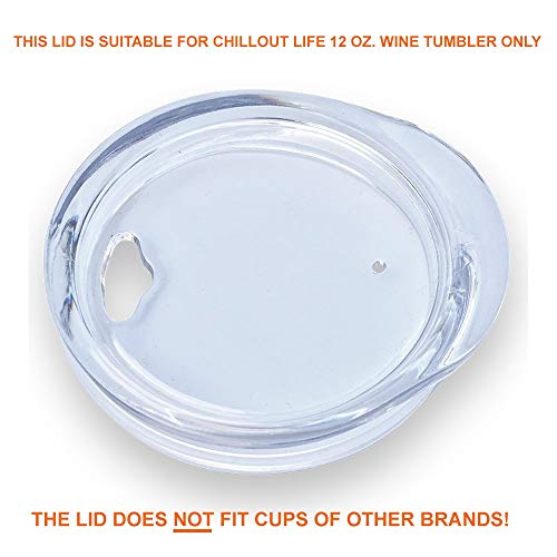 12 oz Replacement Lid for Insulated Coffee Mug - Splash Proof