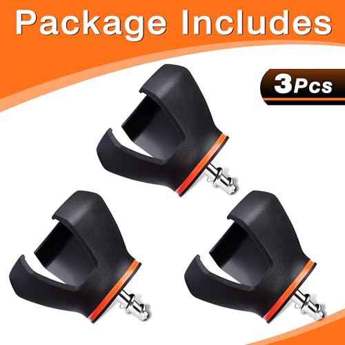 Premium 3-Prong Golf Ball Grabber - 3-Pack Golf Ball Retriever
