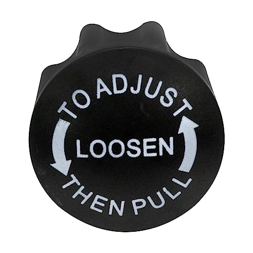 M16 Pop Pull Pin Knob - Black, High Quality Adjustable Knob