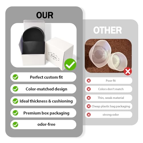 2Pcs Silicone Boot for Brumate Era Tumbler - Matte Black