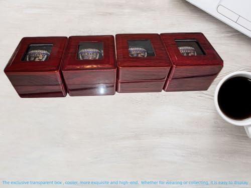 Baseball Championship Ring Replica - Silver Plated Display - 5#Freeman