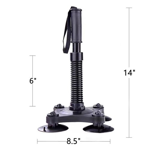 YoeDirect Arm Wrestling Training Equipment 45~50lbs Forearm Trainer Grips Wrist Exerciser Muscle Developer Strength Home Fitness for Professional & non-professional - Black
