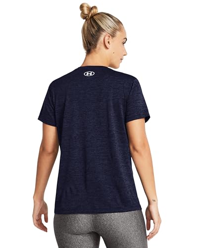 Women's Tech Twist V-Neck Short Sleeve T-Shirt - Large Midnight Navy