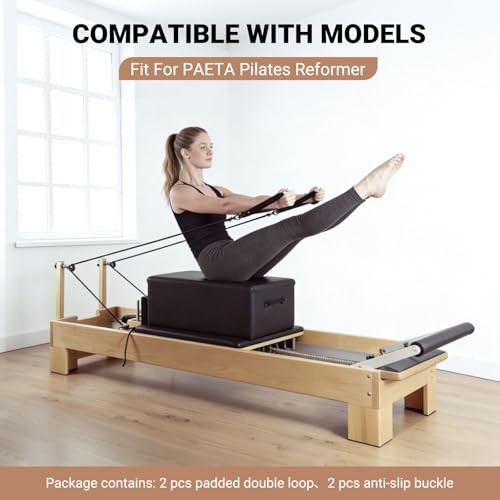 Padded Double Loop Kit for Balanced Body Pilates Reformer