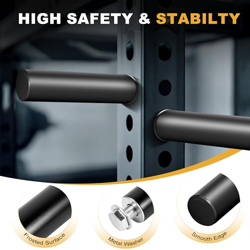 Weight Plate Holder for Power Rack - 1" Hole, 9.05 Inch Arm