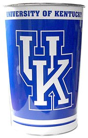 Kentucky Wildcats Metal Wastebasket - Durable Open-Top Design