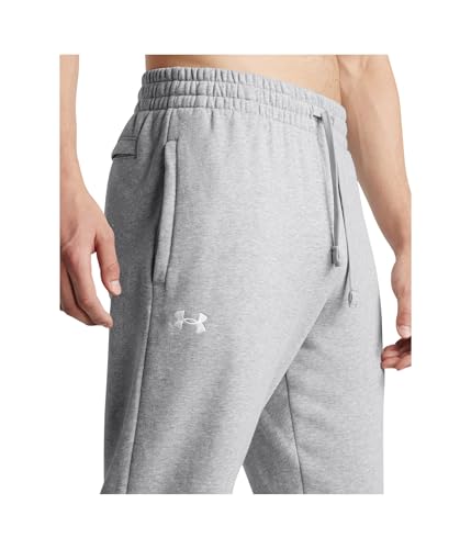 Under Armour Men's Rival Fleece Joggers - Medium Tall, Mod Gray Light Heather