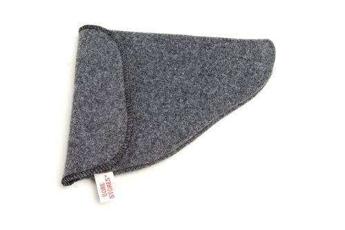 Silicone Treated Gun Storage Case - Grey, 7" Length