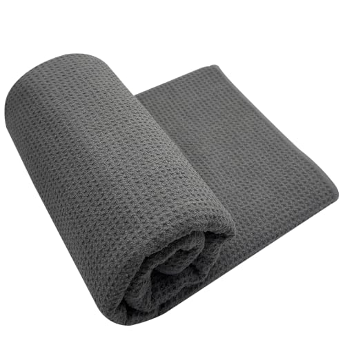 AYRA Non-Slip Yoga Towel 72x26 in with Grip Dots for Hot Yoga