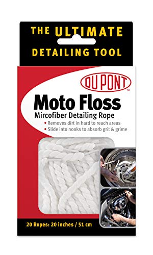 Microfiber Detailing Rope - 20 Count - DuPont Moto Floss
