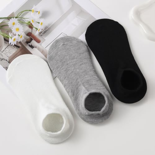 20 Pairs Low Cut Ankle Socks for Women No Show Casual Breathable Soft