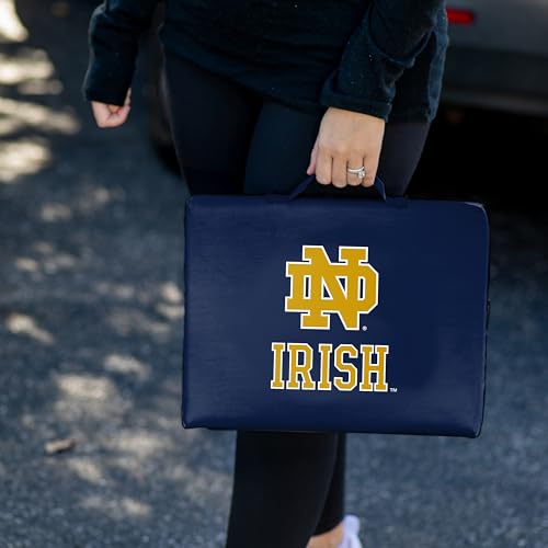 Stadium Cushion with Team Logo - Notre Dame Fighting Irish