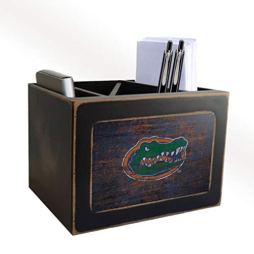 Florida Gators Distressed Logo Desktop Organizer - 6x5x4 inches