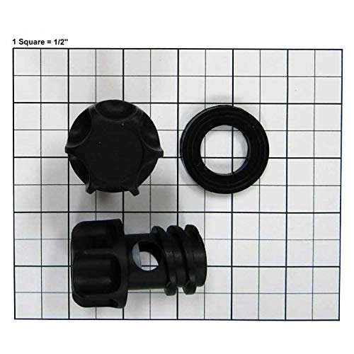 Yeti RTIC Orca Cooler Drain Plug Replacement 2-Pack - Fits Pre-2017 & Smaller Side Drains