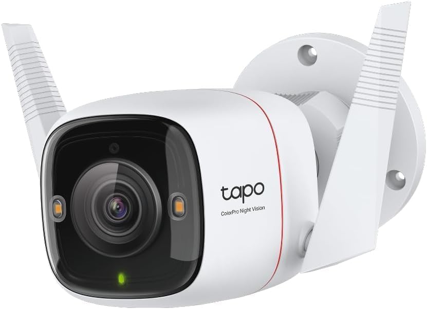 TP-Link Tapo 2K QHD Outdoor Security Camera with Color Night Vision & AI Detection