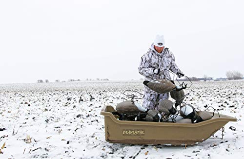 Large Beavertail Sport Sled - Marsh Brown, All-Season Polyethylene