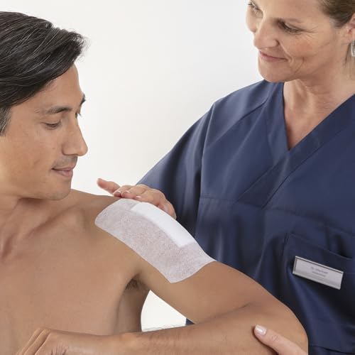 Leukoplast Cover-Roll Stretch Adhesive Fixation Dressing 4x2 Inches Medical Tape