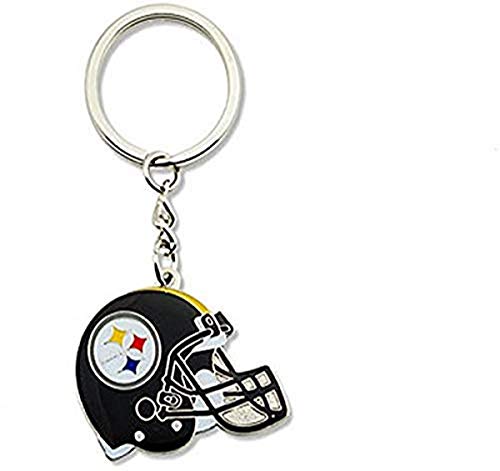 NFL Helmet Keychain - Pittsburgh Steelers Team Color