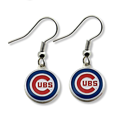 MLB Chicago Cubs Dangler Earrings - 5-Inch Team Spirit Jewelry