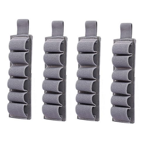 Shotgun Shell Holder 4-Pack - 12/20 Gauge, Gray