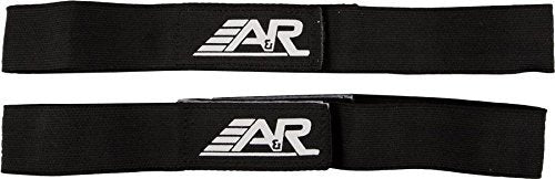 A&R Sports Shin Straps, Senior, Black
