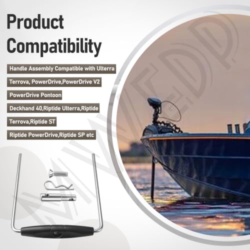 Minn Kota Handle Assembly for Quick Release Bracket | MKA-21, RTA-17 Compatible