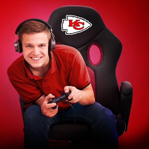 Kansas City Chiefs Vision Game Chair - Adjustable & Ergonomic