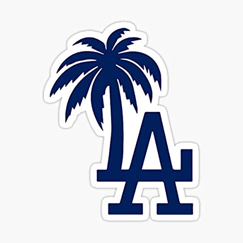 Los Angeles Palm Tree Reflective Sticker - Waterproof Vinyl Decal