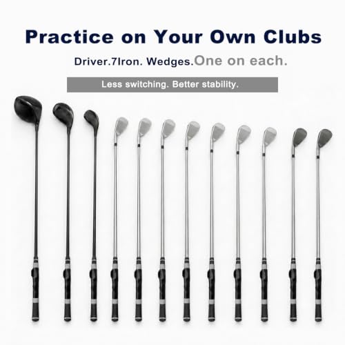 Golf Grip Trainer - Improve Hand Placement for Consistent Shots - Gray