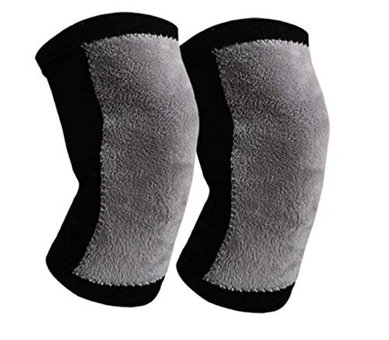 Women Men Winter Knee Warmers Knee Brace Sleeve Leg Warmer Wool Cashmere Thicken Knee Supports Knee Pads Legging Stocking Warm Thermal Ski Cycling Knee Brace Sleeve for Joint Pain Arthritis 1 Pair