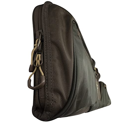 Rugged Shotgun Case - 52 Inch Green with Fleece Lining