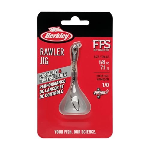 Rawler Fishing Jig - Lead, 1/4 oz, 1/0 Hook Size
