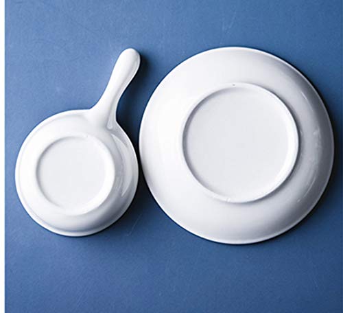 MISS TUTU 4pcs Cat Ceramic Dipping Dishes - Relish & Seasoning Plates (Variation: 4pcs-Cat-A)