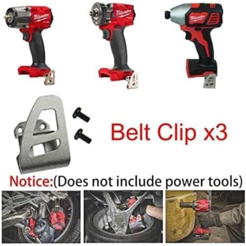 (2 PACK) 42-70-2653 M18 Fuel Belt Clip/Hook for Milwauke 2604-20, 2604-22, 2604-22CT, 2797-22 Hammer Drill Impact Wrench Driver