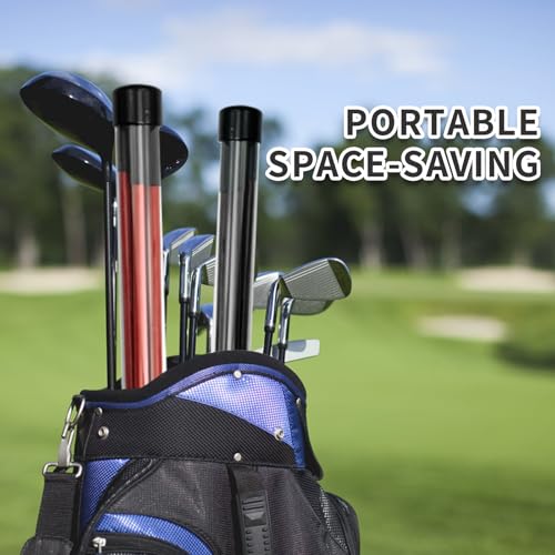 48" Collapsible Golf Alignment Sticks - 2 Pack Red Training Aids