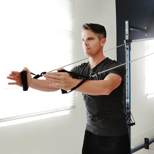 Garneck 8-Pack Resistance Band Handles Set, Foam Grip Exercise Straps for Home Gym