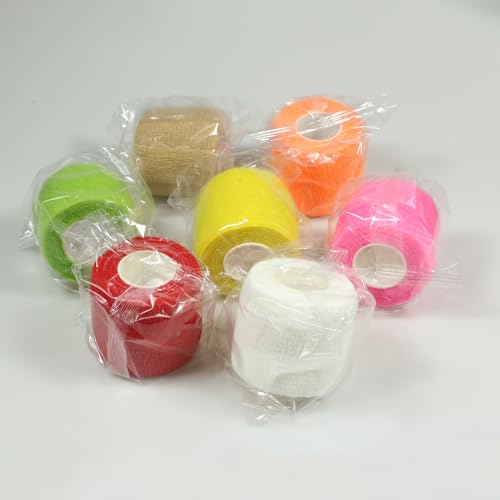 Self Adhesive Bandage Wrap Elastic Athletic Tape 12PCS 2 in X 14.7 ft