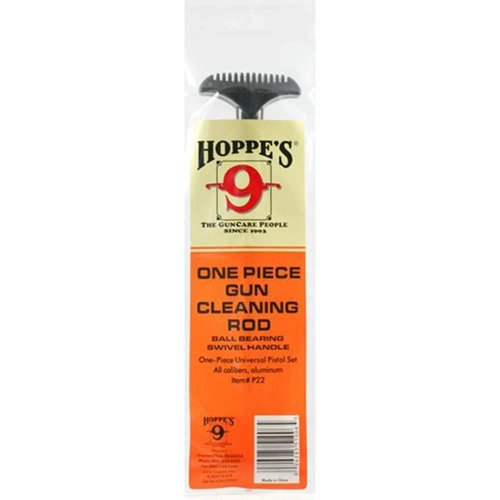 Hoppe's Gun Pistol Cleaning Aluminum Rod for All Caliber with Poly Bag