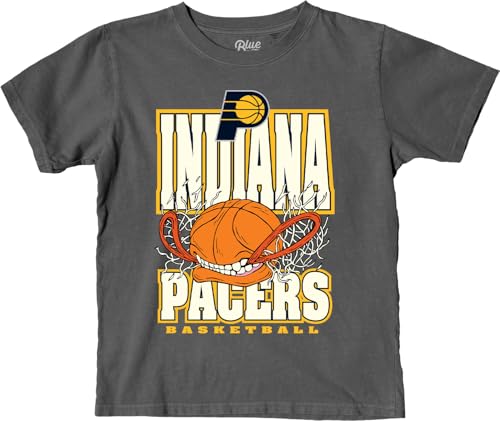 Blue 84 NBA Youth T-Shirt Indiana Pacers Black Large Kids Basketball Tee