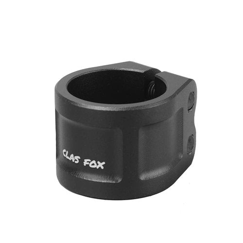 CLAS FOX Pro Scooter Clamps 2 Bolt Clamp Compatible for Standard and Oversized Scooter Bars (Black)
